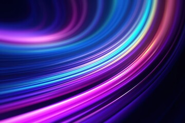 abstract futuristic background with pink blue glowing neon moving high speed wave lines and bokeh lights. Data transfer concept Fantastic wallpaper