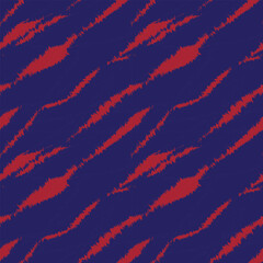 Red Abstract Brush Strokes Seamless Pattern Design