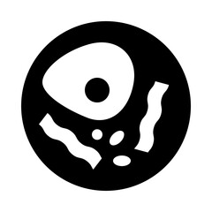 Fototapeta premium Fried egg breakfast