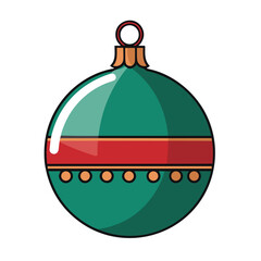 A Christmas Ornament Ball,  Merry and Bright with Christmas and Happy New Year, Embracing the Festive Season
