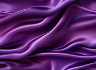 Fototapeta premium Close-up texture of natural violet or purple fabric or cloth in same color. Fabric texture of natural cotton, silk or wool, . seamless pattern Created with Generative AI technology.