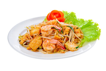 Thai food, Pad thai Shrimp, Thai style noodles transparent png