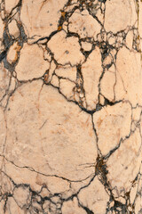 Cracked Marble Antique texture design and background