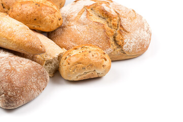 Composition with bread