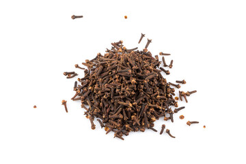 Cloves isolated on white background