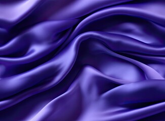 Fototapeta premium Close-up texture of natural violet or purple fabric or cloth in same color. Fabric texture of natural cotton, silk or wool, . seamless pattern Created with Generative AI technology.