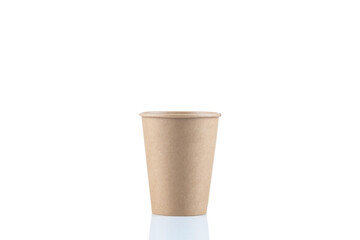 Empty Paper cups background