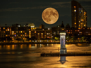 August Sturgeon Supermoon