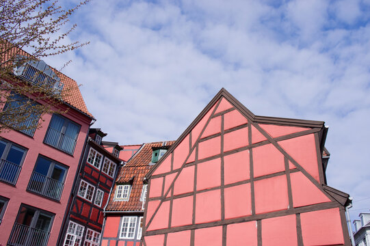 Traditional house in Copenhagen, Denmark