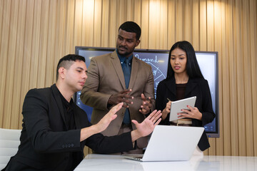 Business people in the office.