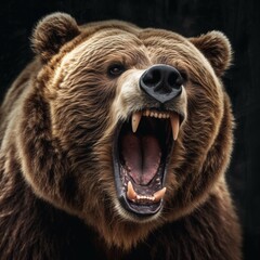 Angry roaring Bear, Generative Ai