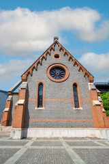 Fototapeta premium church of the holy cross in the town