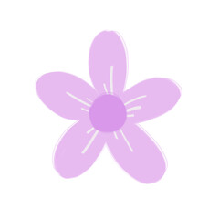 Flower Doodle Plant