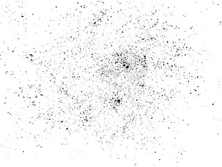 Fototapeta premium Grunge Retro Splashes Vector Texture. Vintage inspired vector texture featuring small splashes, perfect for creating a grunge and retro effect in your designs and illustrations.