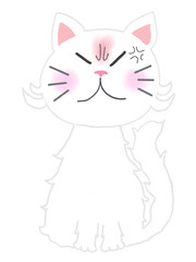 Cartoon cat cute pet 