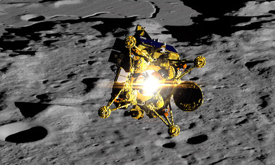 Lunar lander © Mechanik