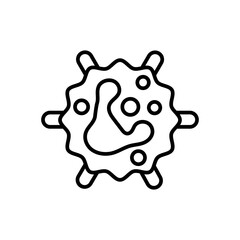 White Blood Cells icon in vector. Illustration