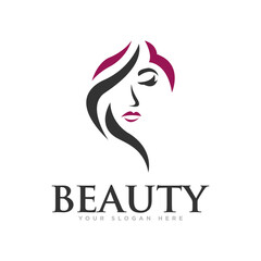 Beauty Salon Logo Design Illustration