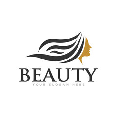 Beauty Salon Logo Design Illustration