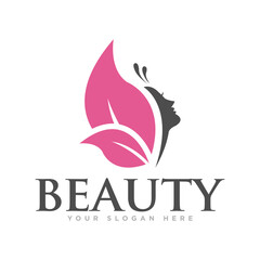 Obraz premium Beauty Salon Logo Design Illustration