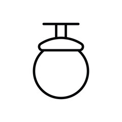 Celling Light icon vector stock illustration.