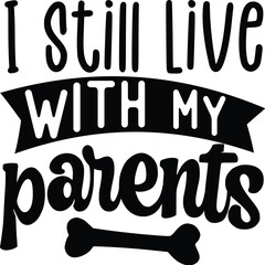 Funny Dog Bandanas Svg Quotes design