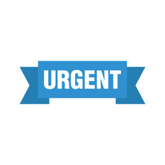 urgent tag. urgent isolated peeler vector template