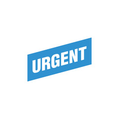 urgent tag. urgent isolated peeler vector template