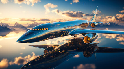 A Glimpse into the Future: Futuristic Airliner