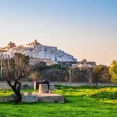 View of Ostuni old town