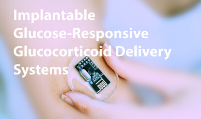 Implantable Glucose-Responsive Glucocorticoid Delivery Systems Implant
