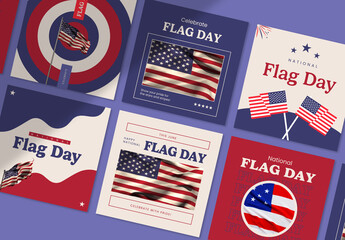 Flag Day Social Media Set
