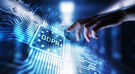 GDPR Data Protection Regulation European Law Cyber security compliance.