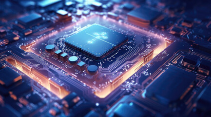 Fototapeta premium Technology: 