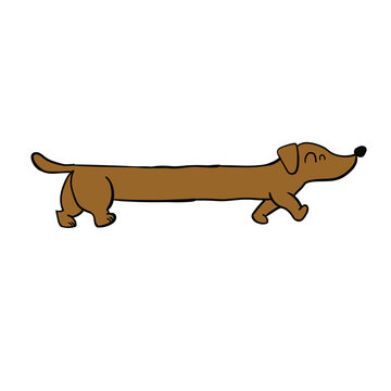Dachshund Cartoon Images Browse 36 076 Stock Photos Vectors and Video Adobe Stock