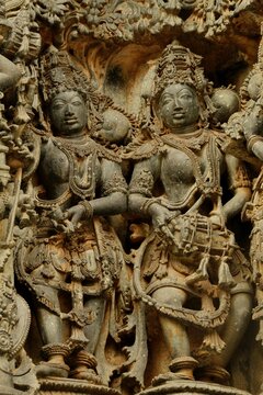 Ancient India sculpture - Beluru sculpture 