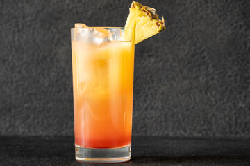Malibu Sunset Cocktail