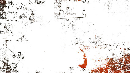 Rough black and white texture vector. dust Distressed overlay texture. Old grunge black texture. Dark weathered overlay pattern sample on transparent background. Grunge Urban Background.