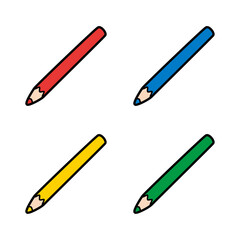 色鉛筆 線画 セット