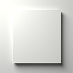 blank white paper on white background. white paper for mockups. mockup paper