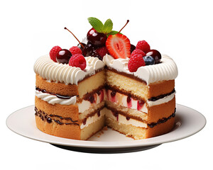 cake with cherry