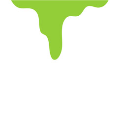 Melted Green Toxic Slime Blob