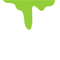 Melted Green Toxic Slime Blob