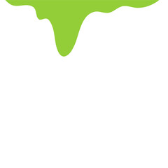 Melted Green Toxic Slime Blob
