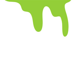 Melted Green Toxic Slime Blob