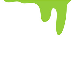 Melted Green Toxic Slime Blob