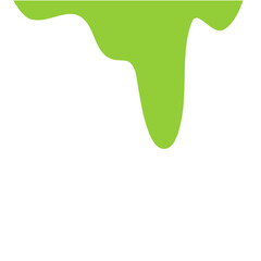 Melted Green Toxic Slime Blob