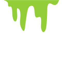 Melted Green Toxic Slime Blob