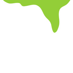 Melted Green Toxic Slime Blob