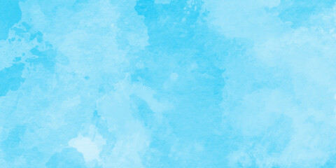 Abstract background with white paper texture and sky blue watercolor, creative brush painted aquarelle light sky blue background,Abstract light sky blue grunge texture. Blue grunge surface,